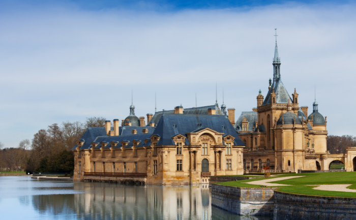 Castelo de Chantilly na França