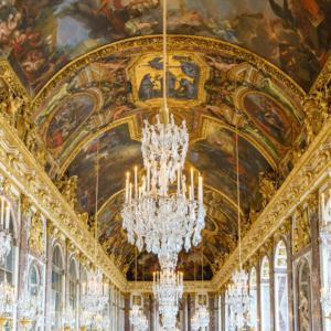 Salão dos Espelhos no Palácio de Versalhes