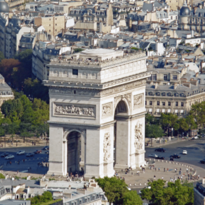 Arco do Triunfo em Paris