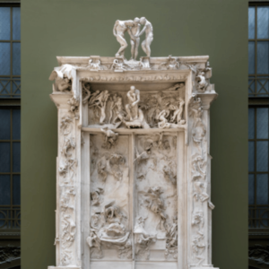A Porta do Inferno, escultura de Auguste Rodin (1880 e 1917)
