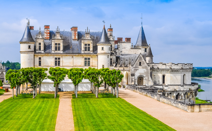Castelo de Amboise no Vale do Loire