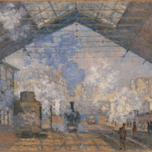 Estação Saint-Lazare, de Claude Monet (1877)