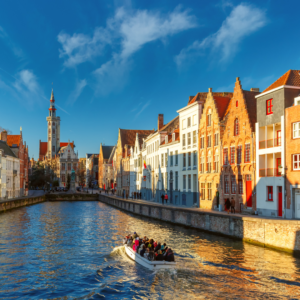 Passeio de Barco em Bruges