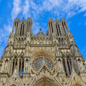 Arquitetura Externa da Catedral de Notre Dame de Reims